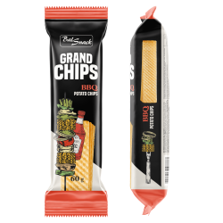 Grand Potato Chips BBQ flavoured 60g
